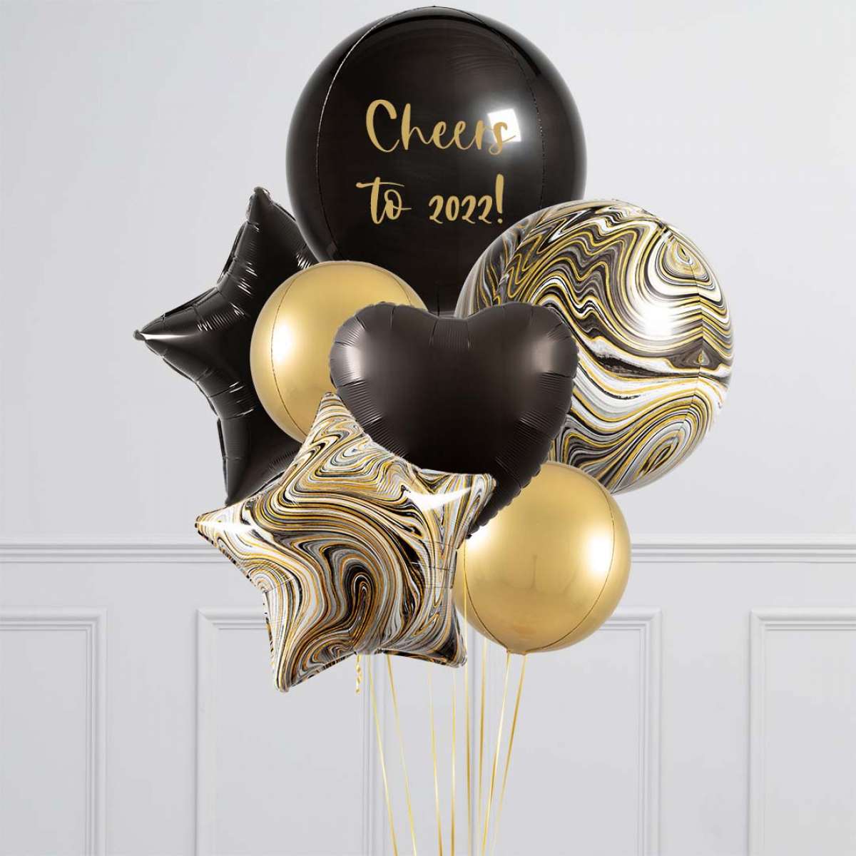 Happy New Year Balloon Bouquets-14