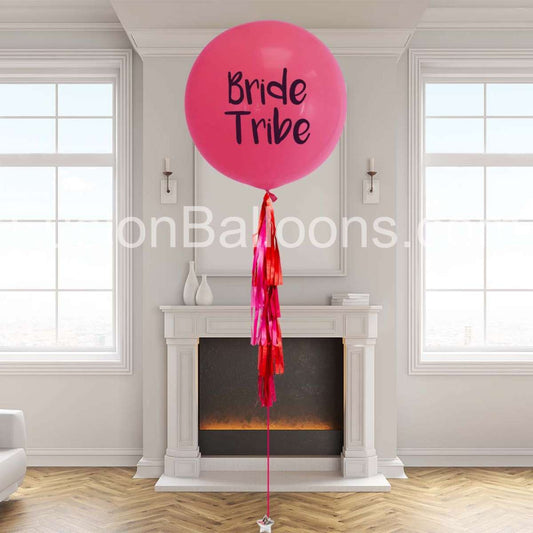 Bride Tribe Hen Party Tassel Tail Helium Giant Balloon
