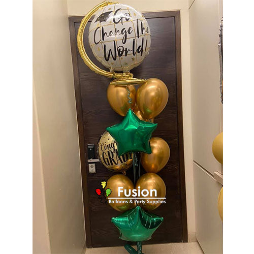 Congratulation Helium Balloon Bouquet 39