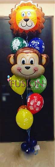 Jungle Theme Balloons Bouquet For Party