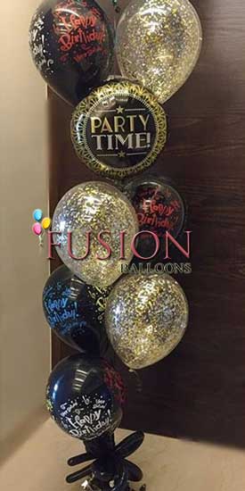 Party Time Balloons Bouquet
