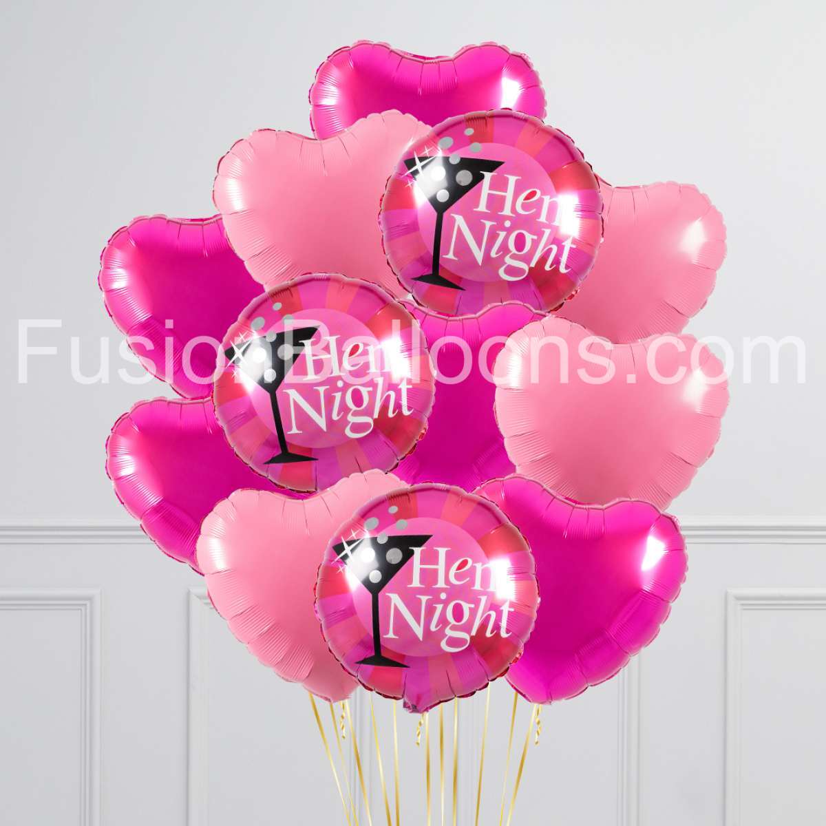 Hen Night Hen Party Inflated Foil Balloons