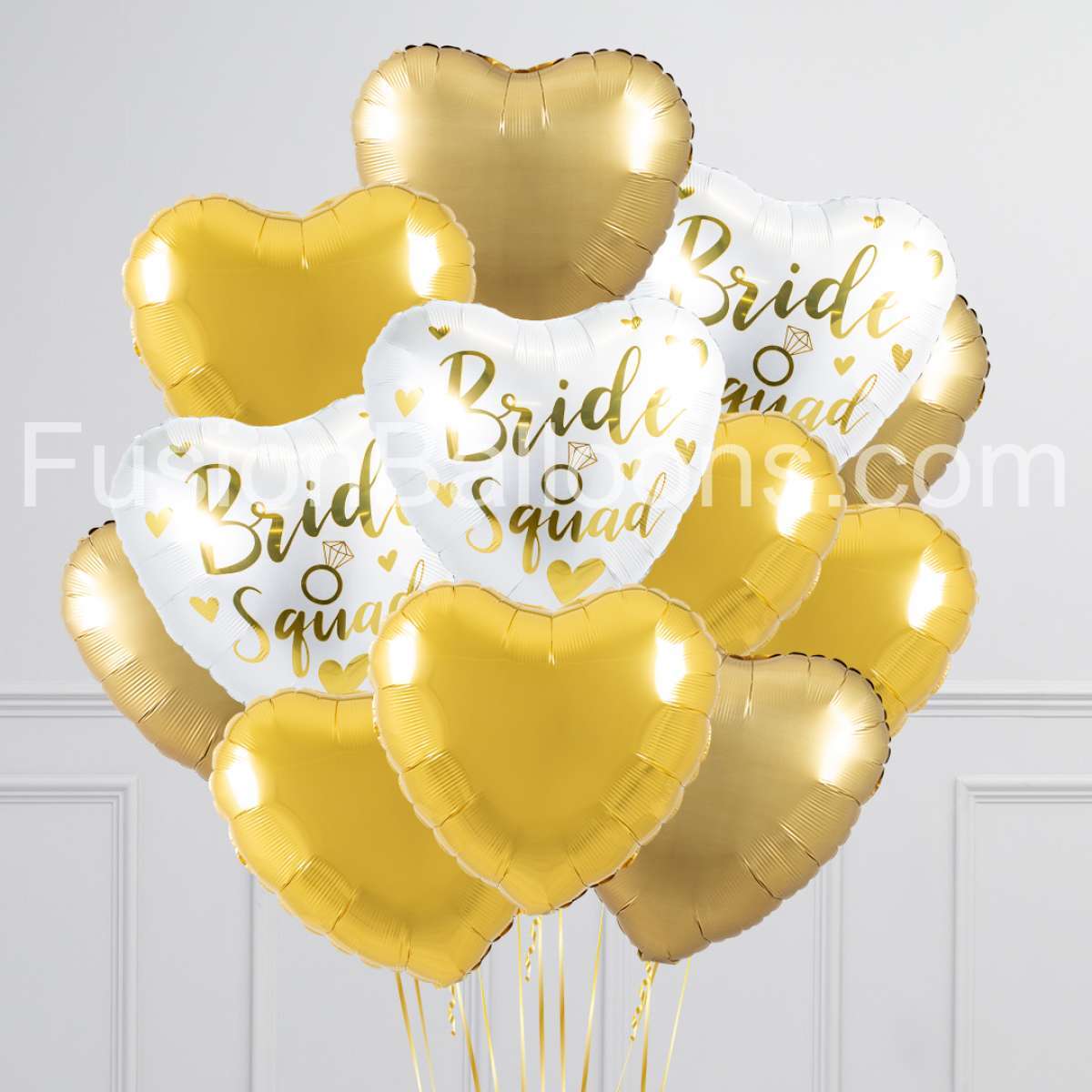 Bride Squad Hen Party Inflated Foil Balloons